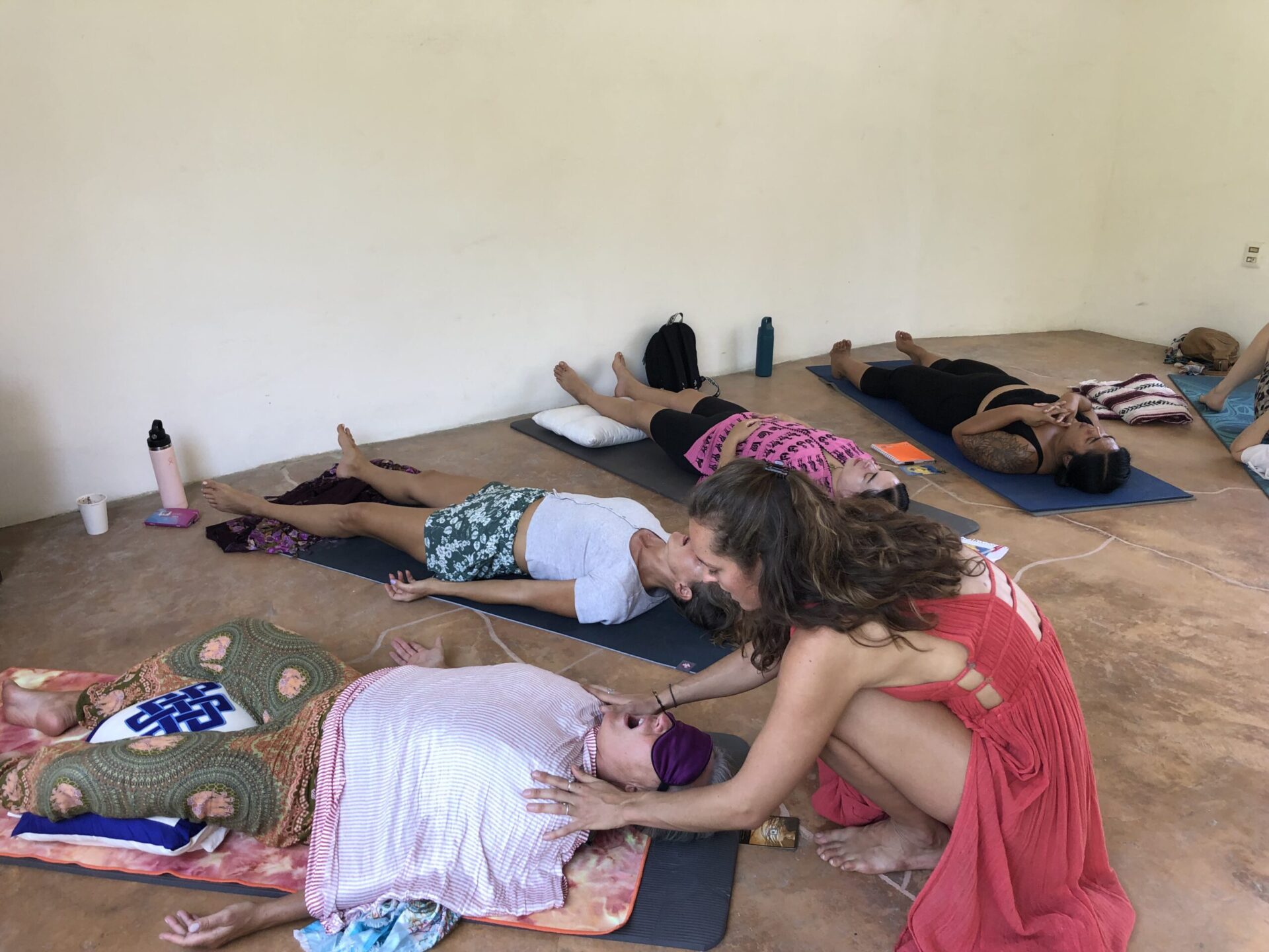 breathwork facilitator training session