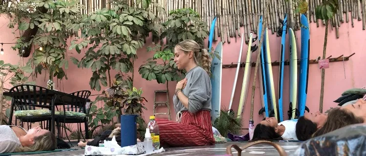 breathwork journey in Bucerias Mexico