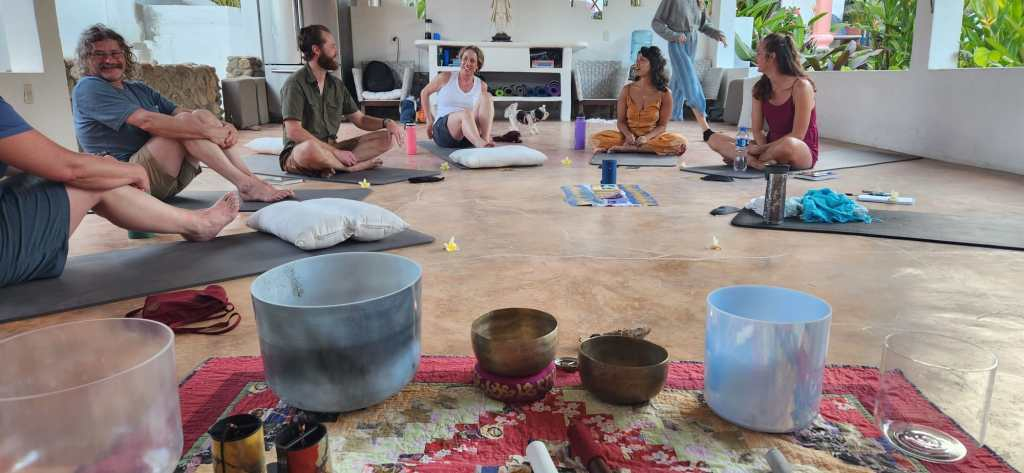 breathwork and sound healing retreat in Mexico