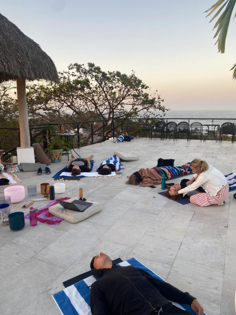 connected breathwork session