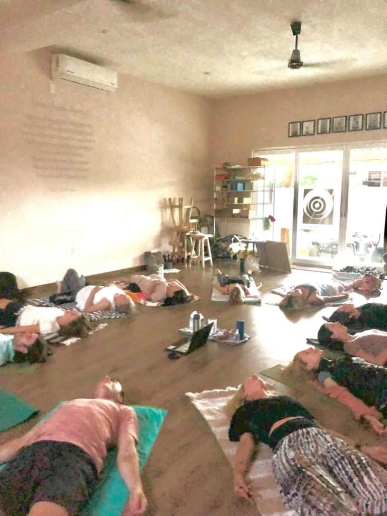 conscious connected breathing class