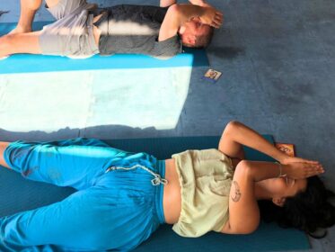 trauma release breathwork session