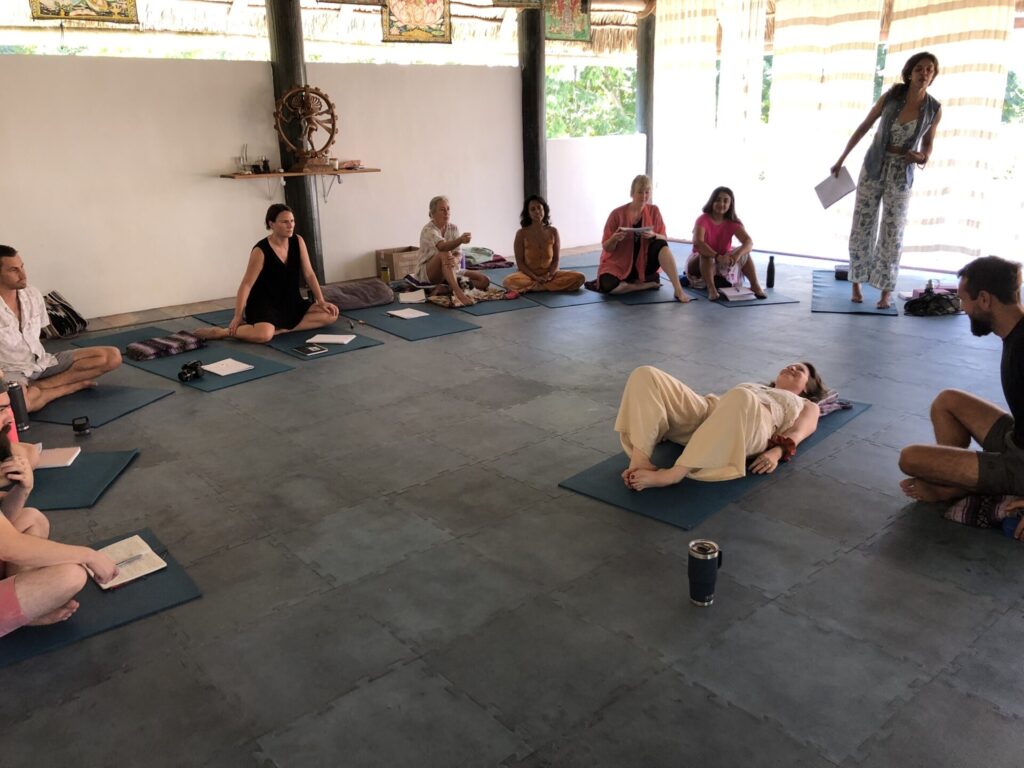 IMG_3106 – Unity Breathwork TRE - Tension and Trauma release class at our in-person breathwork facilitator training segment